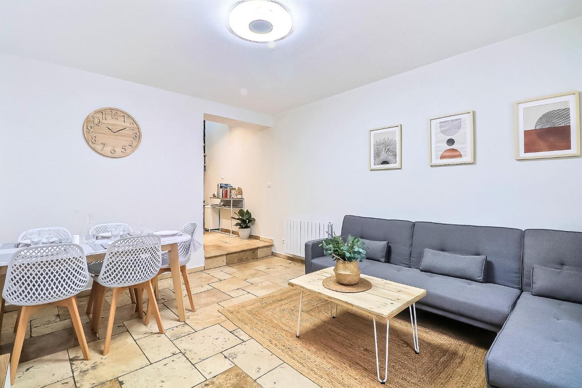 Le Logy-Cosy - Appartement 5 Pers - Clim Wifi Cosy Garage 圣吉尔 外观 照片